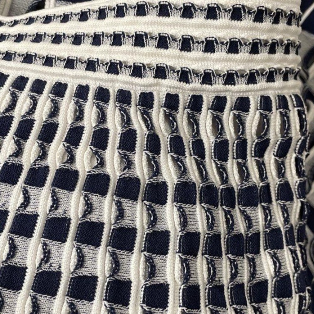 SIMKHAI Larken Midi Skirt in Midnight Multi - Picture 7 of 12